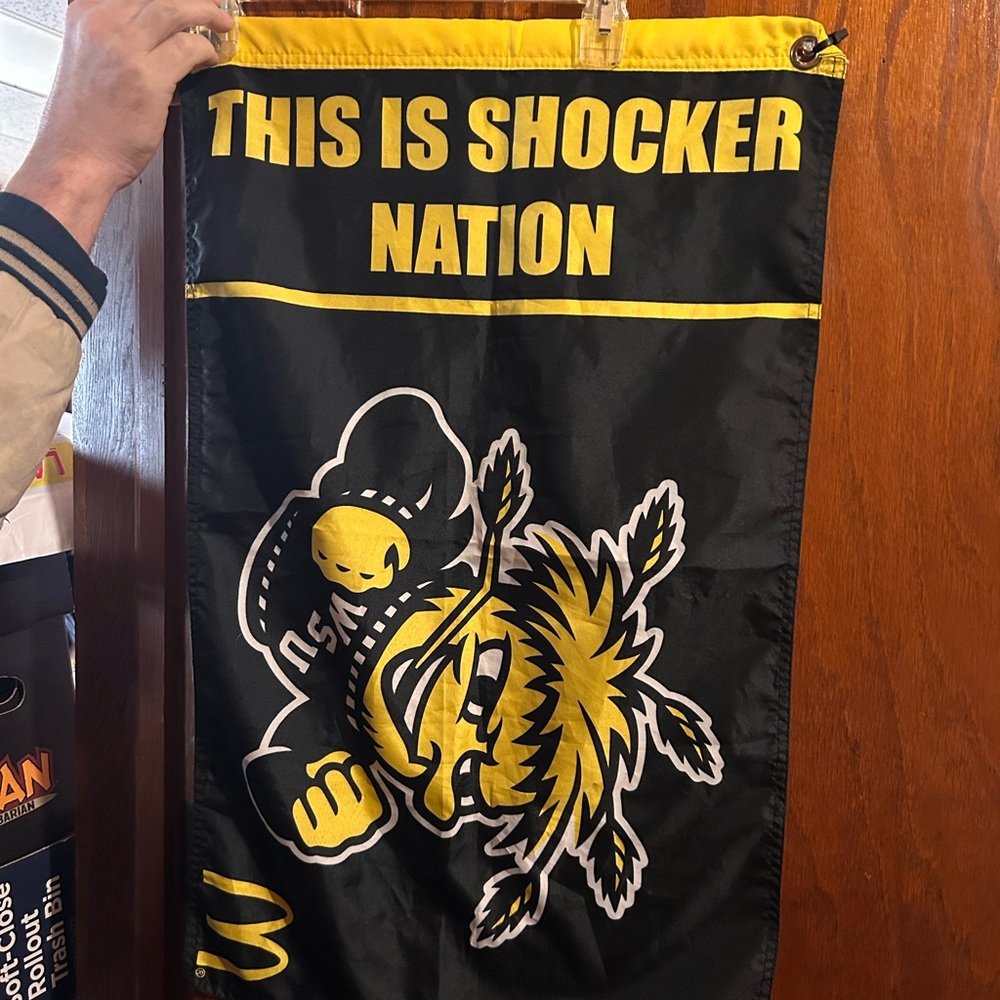 Black and Yellow Shocker Nation Banner